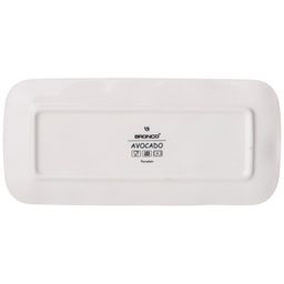 Цена за 2 шт. БЛЮДО ПРЯМОУГОЛЬНОЕ BRONCO AVOCADO 22*10,5*1,5 СМ  фото 2