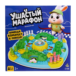 Настольная игра ходилка Ушастый марафон, 2-4 игрока, 5+ - Лас играс kids фото 9