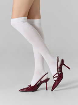 Цена за 5 пар! Гольфы женские белые - Mark formelle фото 5