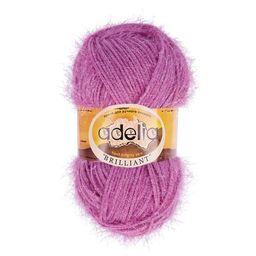 Пряжа ADELIA BRILLIANT 100% полиэстер 10 шт. х 50 г 90 м  5 м