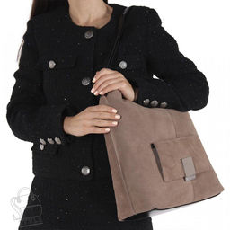 Сумка женская кожаная 99505AA khaki Velina Fabbiano-Safenta в Новосибирске