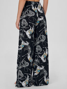 Комплект женский домашний черный с узором - Mark formelle фото 5