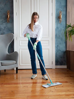 Швабра для пола PROFI Class You"ll LOVEс насадкой из микрофибры, арт. 72509