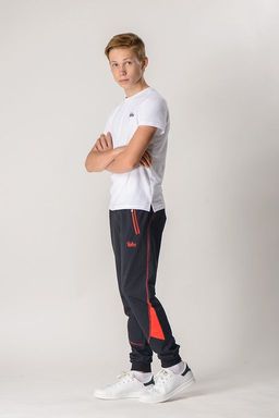 Спортивные брюки Футер 2-х ниточный, 75% хлопок, 20%  полиэстер, 5%  лайкра - Relay фото 4