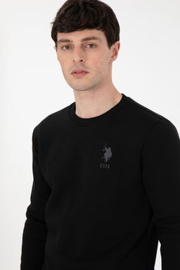 Мужской черный свитшот Неожиданная скидка в корзине - U.s. polo assn фото 9