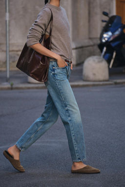 Z1975 MOM-FIT HIGH-WAIST JEANS - Zara фото 2