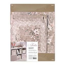 Короб картонный, складной, квадратный, 31.5*31.5*31.5 см, набор 3 шт., JARDIN, шт - Valiant фото 5