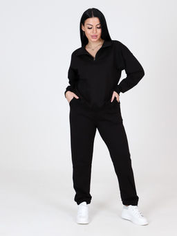 СК-2301 ЖЕНСКИЙ СПОРТИВНЫЙ КОСТЮМ (Черный) - А-дина фото 2