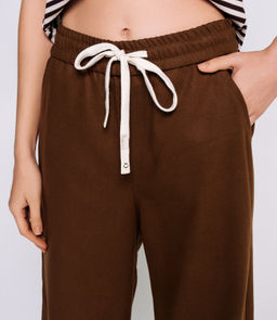 Брюки #КТ15501, коричневый