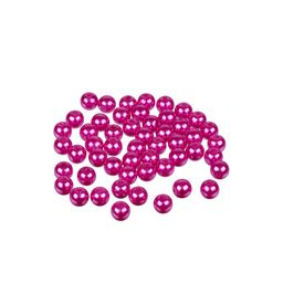 Бусина Zlatka пластик PB-2 8 мм 50 шт 2 шт №26 яр.розовый