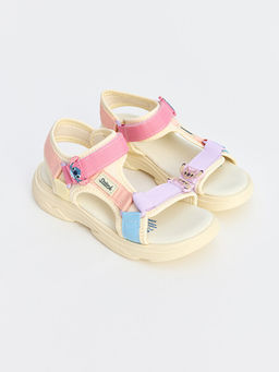Lilo & Stitch Bask?l? K?z ?ocuk Sandalet