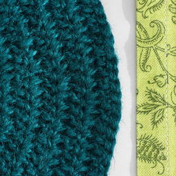 Салфетки сервировочные, D 35 см, зелёный, джут - Simaland фото 3