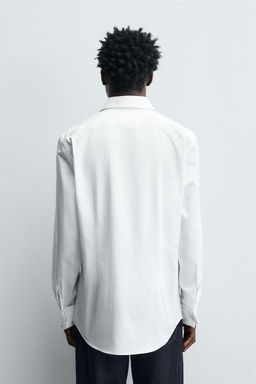 TEXTURED SHIRT WITH CUFFLINKS - Zara фото 3