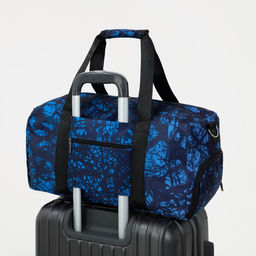 Сумка спортивная на молнии, наружный карман, цвет синий - Simaland фото 6