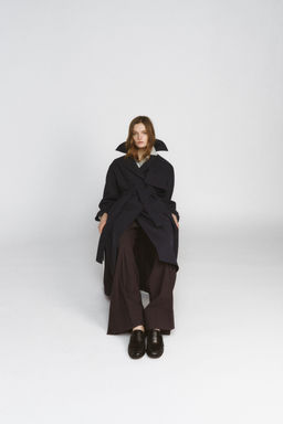 CHECK TRENCH COAT ZW COLLECTION LIMITED EDITION - Zara фото 6