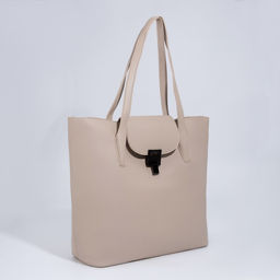 Сумка-тоут на молнии, цвет бежевый - Simaland фото 3