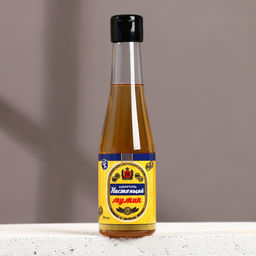 Шампунь для волос пиво Настоящий мужик, 250 мл, аромат кипариса и зелёного яблока, Чистое счастье