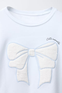 6-14 YEARS/ FAUX FUR BOW PYJAMAS - Zara фото 6