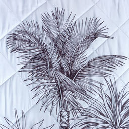 Покрывало Этель 2 сп Tropical vibes, 180х210 5см, микрофибра  фото 2