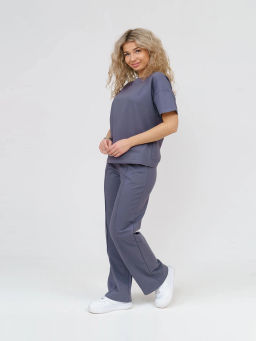 Костюм женский, цвет серый