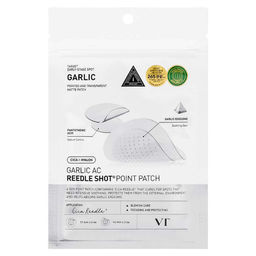 Заживляющие патчи от акне с микроиглами и чесноком - Garlic AC Reedle Shot Point Patch, 9 шт. (6 шт.*17 мм, 3 шт.*14 мм)