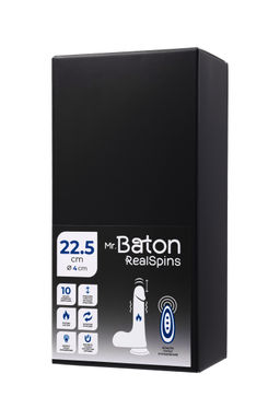 Ротатор реалистичный, Mr.Baton, RealSpins, силикон, 22,5см, 4