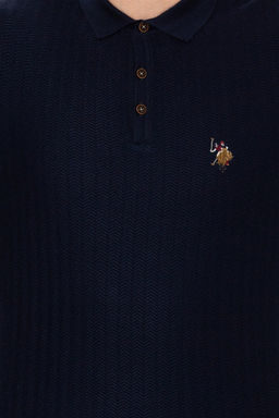 Мужской темно-синий свитер Неожиданная скидка в корзине - U.s. polo assn фото 6
