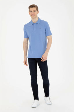 Мужская темно-синяя базовая футболка - U.s. polo assn фото 4