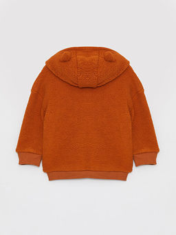 Uzun Kollu Nak?? Detayl? Erkek Bebek Pel?? Hoodie - Waikiki фото 2