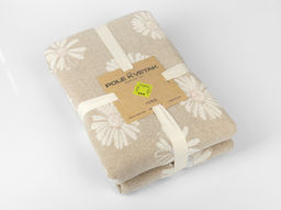 25С75-ШР/у./л.с.уп. 190*220 Плед Ромашково цв. 1 рис. 255 - Текс-дизайн фото 2