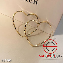 Серьги большие сердечки - Bruno фото 7