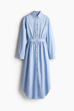 Vestido camisero de algod?n