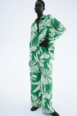 Pantal?n de corte holgado con cord?n de ajuste - H&m фото 4