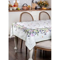 СКАТЕРТЬ БОТАНИКА 220*160 СМ. 100