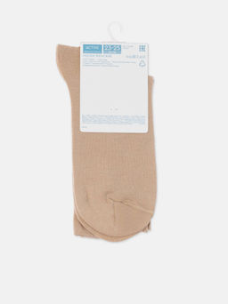 Цена за 2 пары CONTE ACTIVE Носки женские хлопковые (удлиненные) бежевый - Conte elegant фото 6