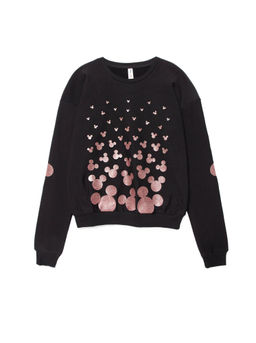 CONTE Джемпер женский DISNEY LD 1068 black-dusty rose
