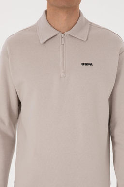 Erkek Regular Fit Yar_m Fermuarl_ Ta_ Basic Sweatshirt - U.s. polo assn фото 13