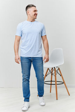 Футболка Berchelli 6778 из хлопка с лайкрой  фото 9