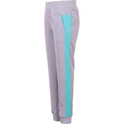 RODOS Брюки для девочки футер 2-х нитка М-208д Меланж/Мята