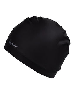 Шапочка для плавания взрослая ONLYTOP Waves, тканевая, обхват 54-60 см