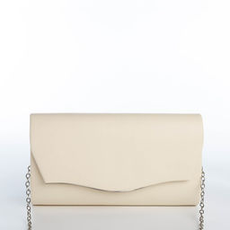 Сумка-клатч на магните, цвет бежевый