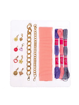 Набор для творчества Создай украшение, браслеты, сиреневый