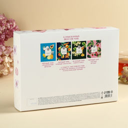 Набор с чаем Любимой мамочке, весовой чай 40 г (2 шт. х 20 г)., чай в пакетиках 21,6 (12 шт. х 1,8 г). - Simaland фото 5