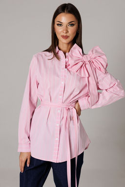 Рубашка Lars Style 1178 розовый