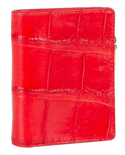 Портмоне из кожи крокодила