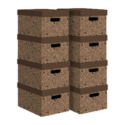 VAL BC-41 Короба картонные, 25*33*18.5 см, набор 8 шт., ОГУРЦЫ, шт