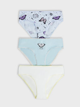 Трусы для девочек в наборе, 3 шт