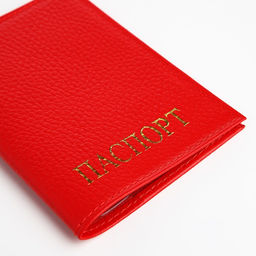 Обложка для паспорта, цвет красный - Textura фото 4