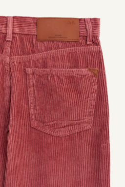 LIMITED EDITION CORDUROY TROUSERS - Zara фото 10