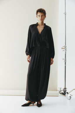 Blusa oversize con escote en V - H&m фото 7